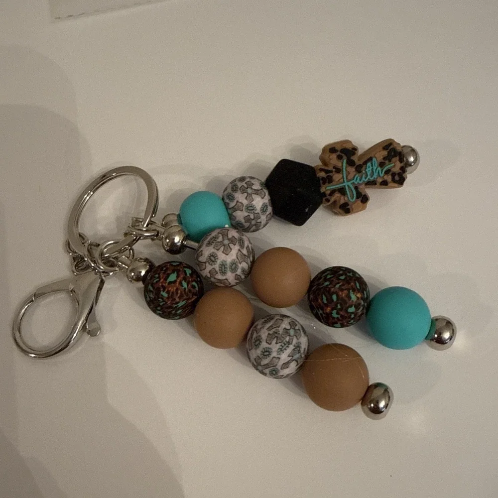 Handmade turquoise faith